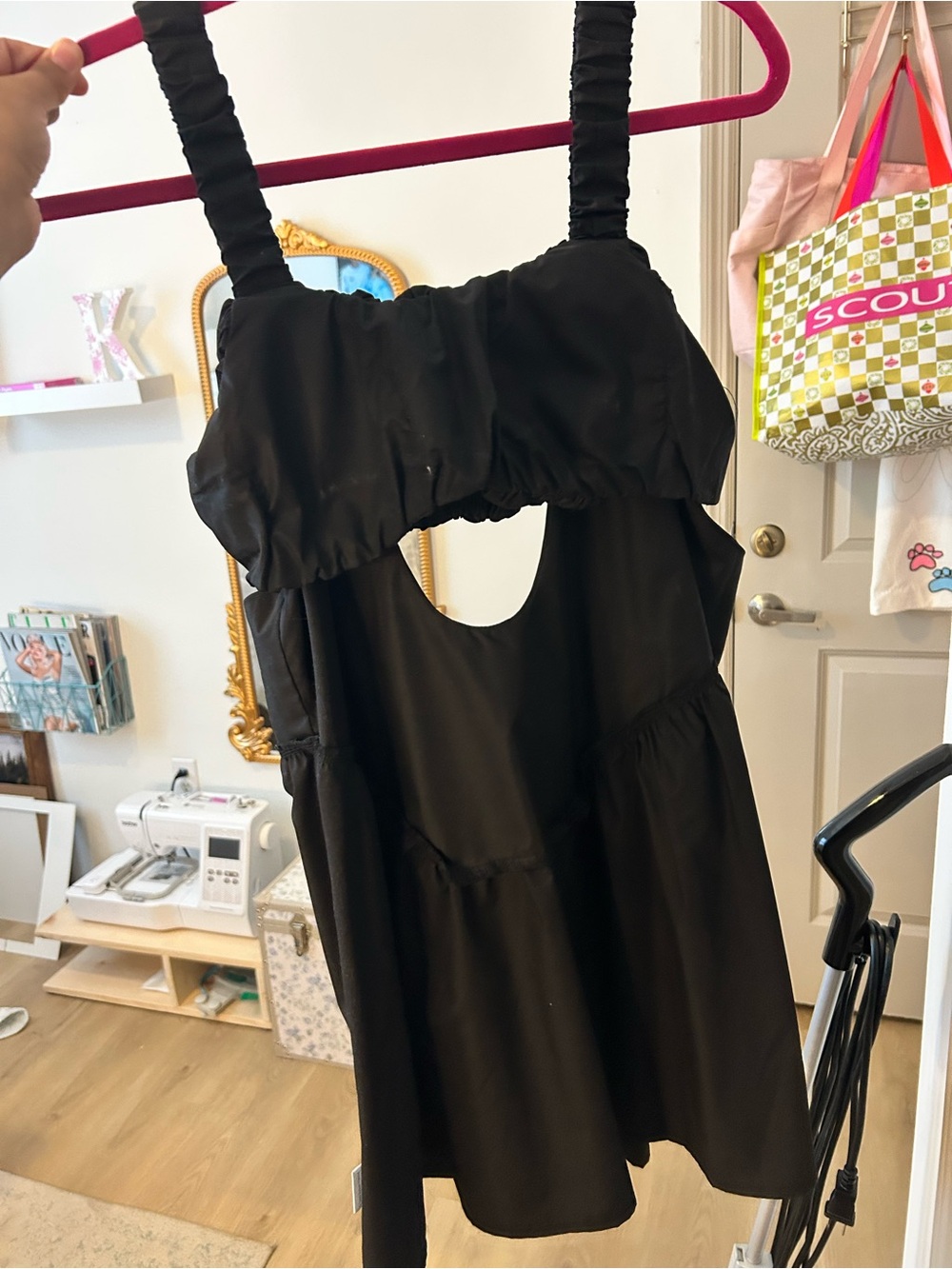 Amazon Black Women's Cutout Sundress